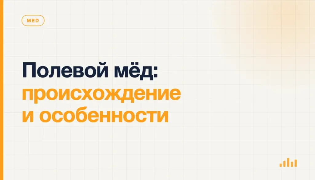 Полевой мёд: происхождение и особенности